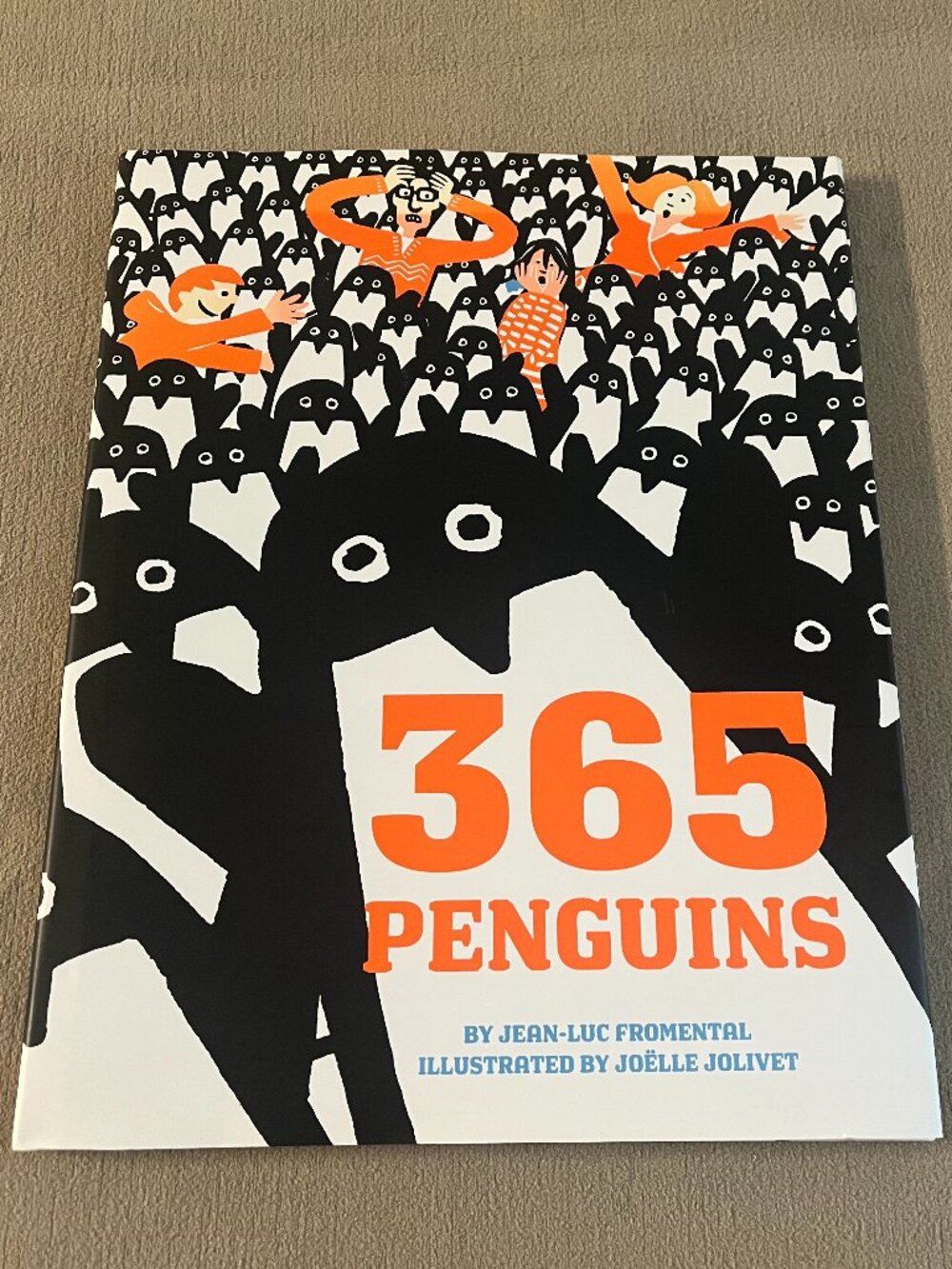365 Penguins Children's Book Hardcover w/Dust Jacket New
